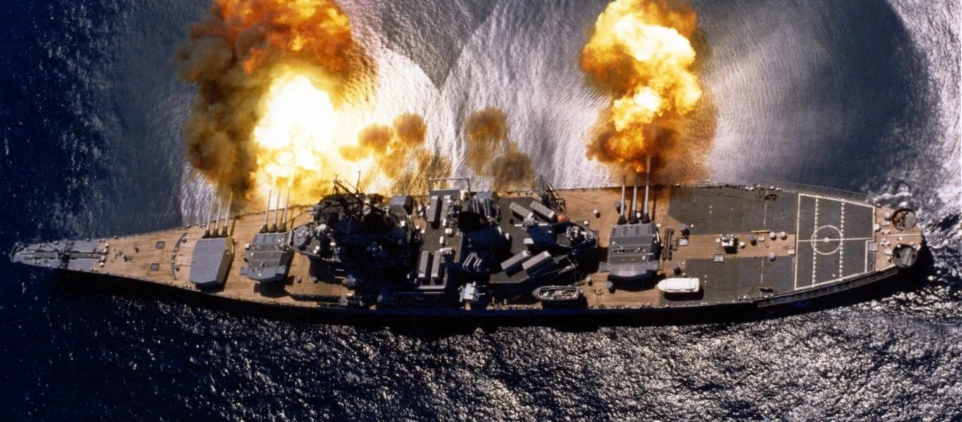 Όταν το θωρηκτό «USS Missouri» του Β'ΠΠ έλαβε μέρος στον Α' Πόλεμο του Κόλπου (βίντεο)